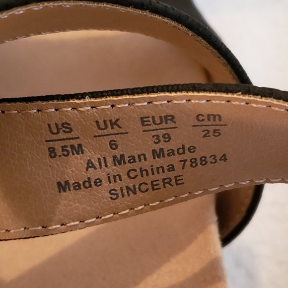 LifeStride Womens Velocity 2.0 Sincere Dilma Black 8.5 Med Strappy Sandals New - Picture 4 of 6